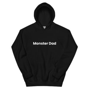 unisex-heavy-blend-hoodie-black-front-69108d53b126e.jpg Sudadera con capucha "Monster Dad"